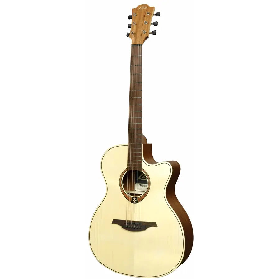 LAG T70ACE-NAT Tramontane 70 Auditorium Cutaway EQ Natural