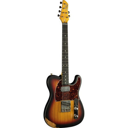 Eko Telecaster Relic Sunburst