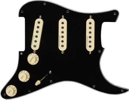 Fender Pre-Wired Strat Pickguard, Hot Noiseless SSS