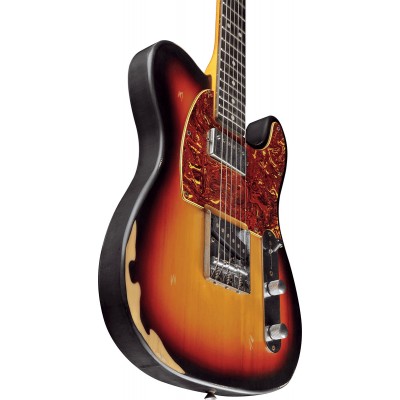 Eko Telecaster Relic Sunburst