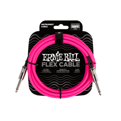 Ernie Ball Cavo Flex Instrument Dritto/Dritto 3m - Vari Colori