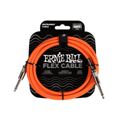 Ernie Ball Cavo Flex Instrument Dritto/Dritto 3m - Vari Colori