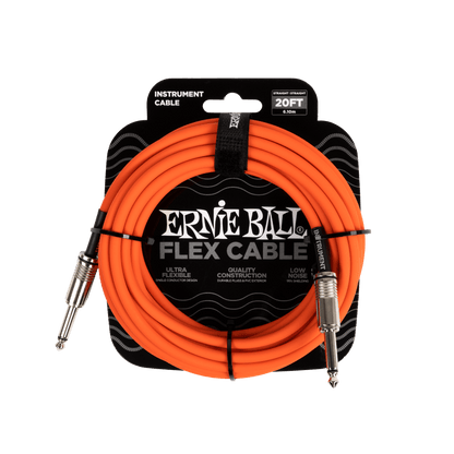 Ernie Ball Cavo Flex Instrument Dritto/Dritto 5m - Vari Colori