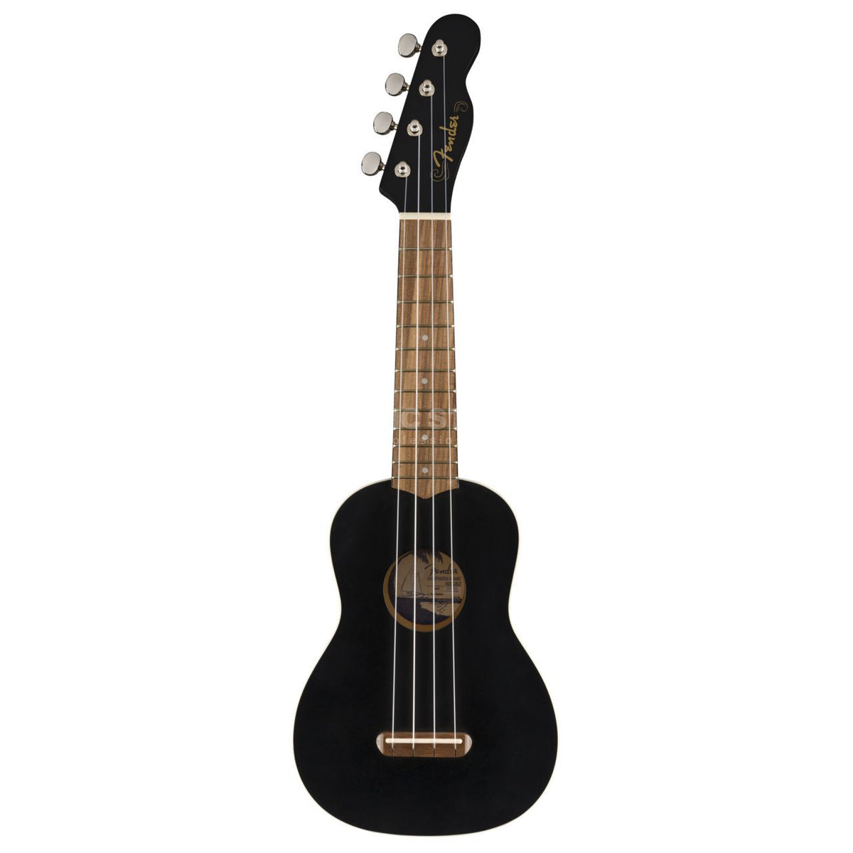 Fender Venice Ukulele Soprano - Black