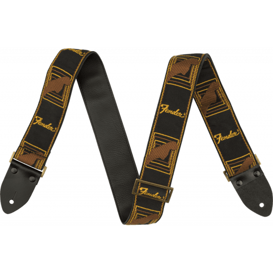 0990681000 BLK/YELLOW/BROWN MONO STRAP